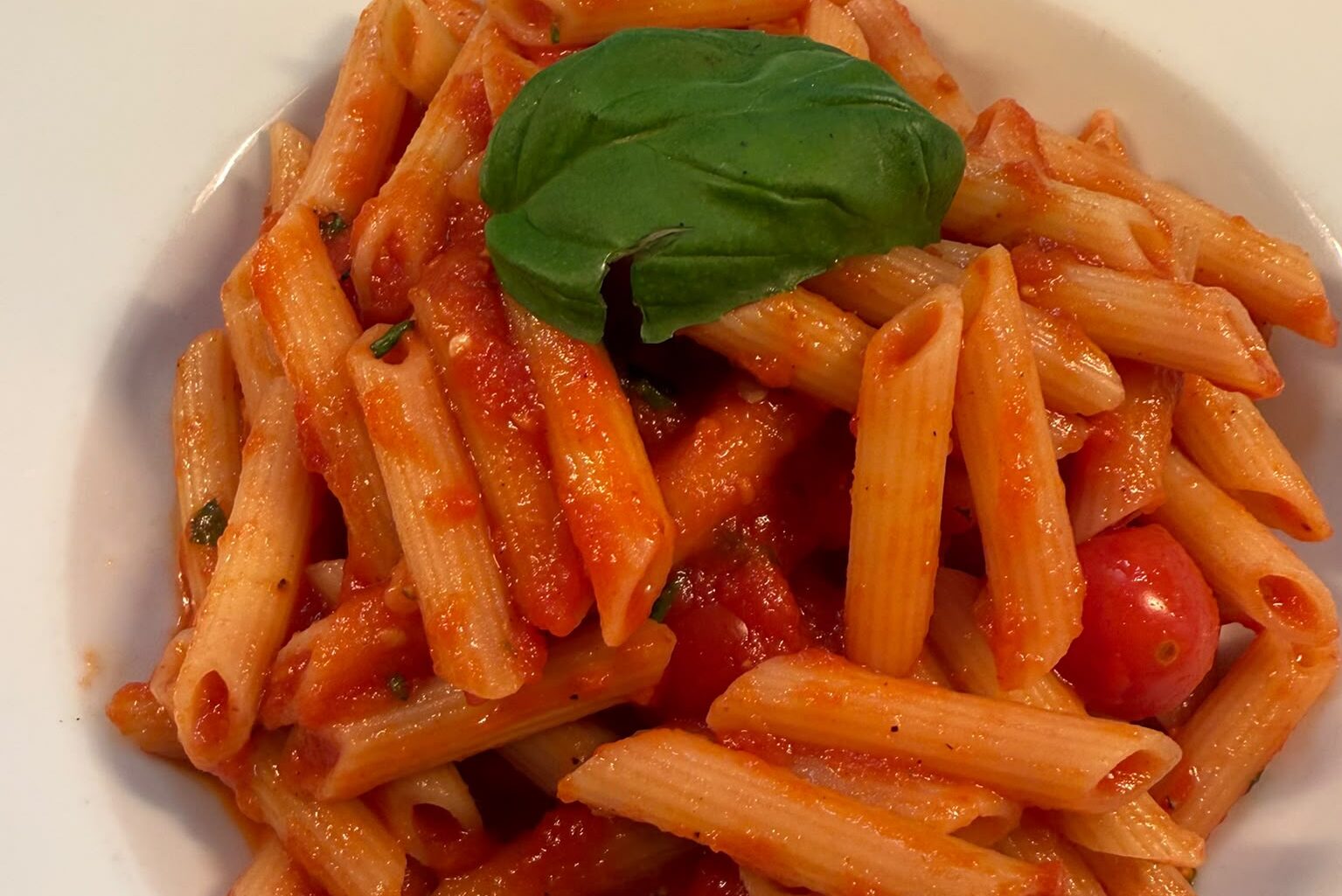 Hausgemachte Pasta im Delizia am Wei&szlig;en Hirsch